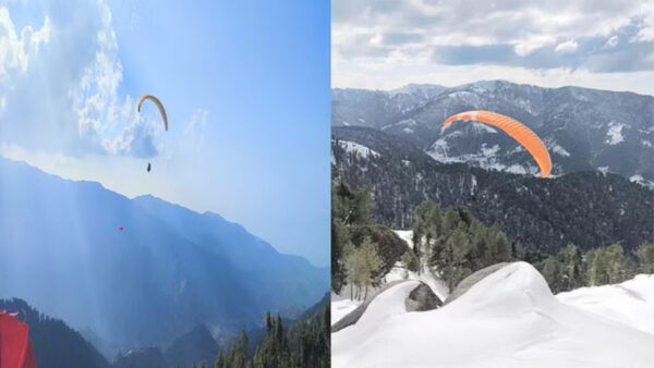 Paragliding in Dhungathar - Photo Diary Times
