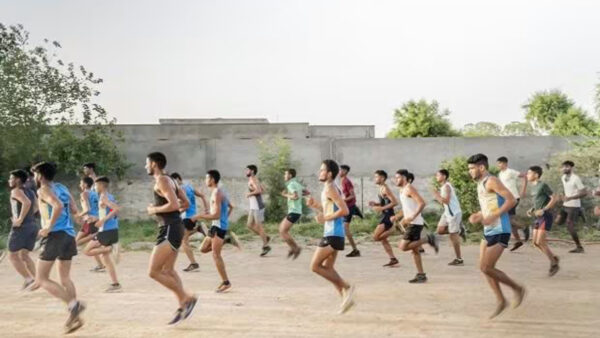 Participants competing to become Agniveer. - Photo: Diary Times