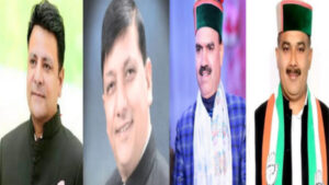 Rajinder Rana, Sudhir Sharma, Indradutt Lakhanpal and Devendra Kumar Bhutto. - Photo: Diary Times