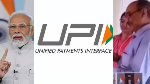 Rakesh from Nahan did the first transaction through UPI in Mauritius - Photo: Diary Times