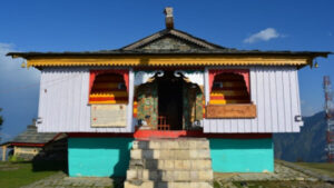 Bijli Mahadev Temple is about 14 km from Kullu.