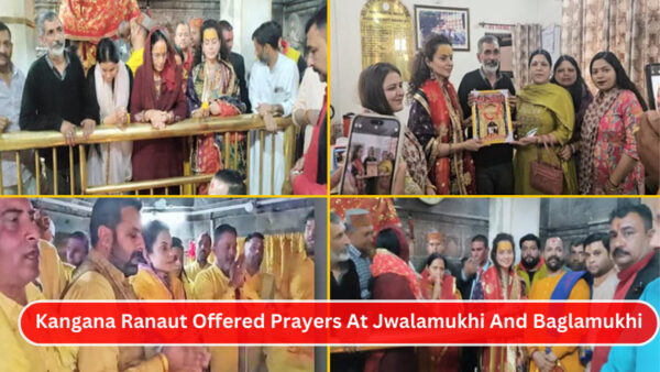 Bollywood Actress Kangana Ranaut Offered Prayers At Jwalamukhi And Baglamukhi Temple