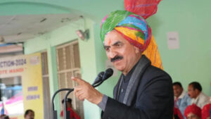 Chief Minister Sukhvinder Singh Sukhu. - Photo Diary Times