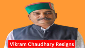 Congress Committee OBC Department President Vikram Chaudhary Resigns