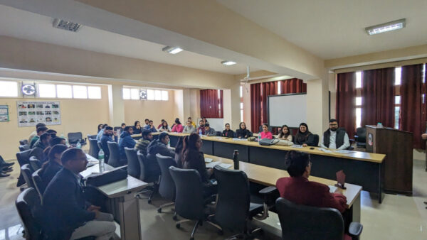 Inauguration of One-Week workshop on "Research Methodology and Data Analysis in Management” at HPUBS, Shimla