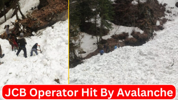 JCB Operator Hit By Avalanche