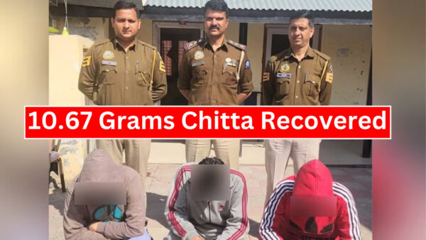 Lab Attendant Of NIT Hamirpur Along With Three To 10.67 Grams Of Chitta Recovered