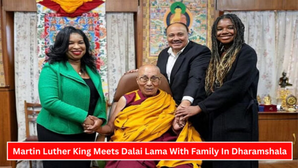 Martin Luther King Meets Dalai Lama With Family In Dharamshala