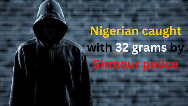 Nigerian caught with 32 grams by Sirmour police