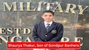 Shaurya Thakur, son of Gondpur Banhera - Photo: diary times archives