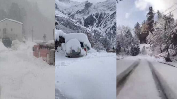 Snowfall In Pangi, Bharmour - Photo: Diary Times
