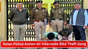 Solan Police Action on Interstate Bike Theft Gang