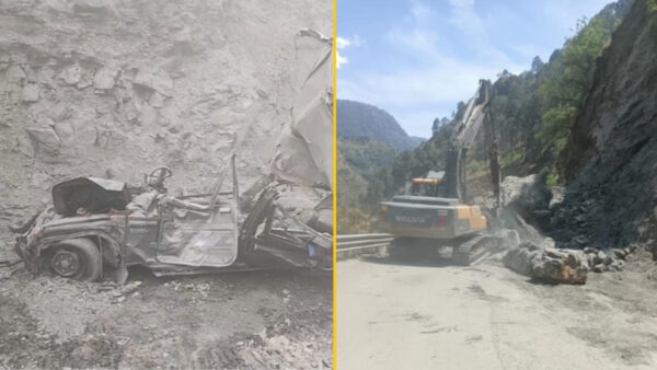 Bolero hit by landslide.