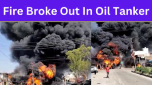Video: Fire Breaks Out In Oil Tanker In Una, Himachal Pradesh