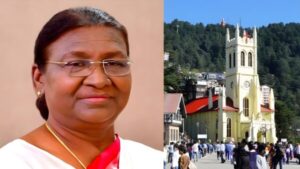 President Draupadi Murmu's visit to Shimla