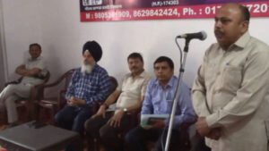 Important meeting of Bahujan Samaj Party at Himachal Headquarters Rakkar Colony Una