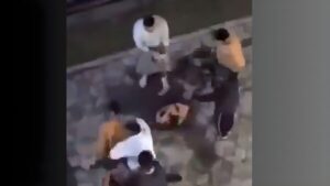 IMAGE: Fights between some locals and foreigners were reported in Kyrgyz capital Bishkek over the presence of migrants, many from South Asia. Photograph: X