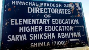 Higher Education Shimla
