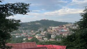 There is a moderate chance of rainfall in the summer capital Shimla. But persistent cloudy weather deteriorating weather of the summer capital Shimla. | Image Credit: Pinterest.