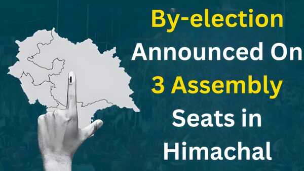 By-election announced on 3 assembly seats in Himachal