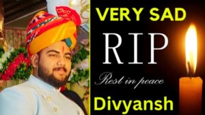 Rest in Peace Divyansh Bishnoi