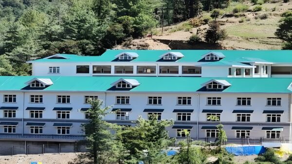 New building of Government Degree College Chail Koti