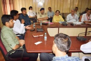 Nalagarh: First meeting of election expenditure monitoring team held under the chairmanship of expenditure observer for by-elections