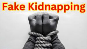 Fake kidnapping
