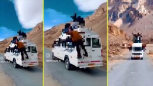 Lahaul Spiti Police takes strict action on dangerous driving video