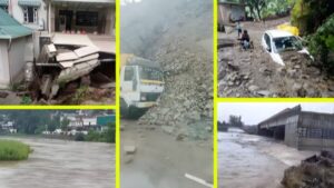 Two days of rain in Mandi washed away 10 crore 81 lakhs