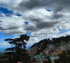 Drought-like conditions prevail in Himachal Pradesh's capital Shimla too.