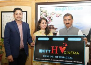 Chief Minister launches Himachal's first OTT platform