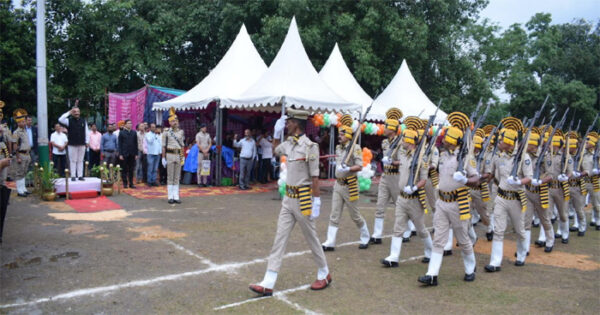 Minister Rohit Thakur hoisted the flag at the historic Chaugan Ground in Chamba