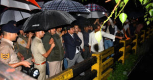 Shimla: DC and SP took stock of the damage caused by cloudburst in Damroli