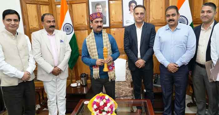 Delegation of Himachal Pradesh Police Service meets Chief Minister