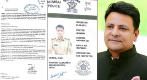 Hello…I am Inspector Hemraj from Mumbai Police, MLA Sudhir Sharma threatened with arrest