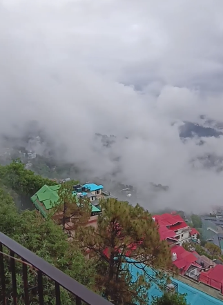 Himachal Weather: Rain in Shimla, landslides close Manali-Leh road for several hours