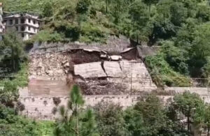 Massive landslide on Kalka-Shimla highway in Solan, no casualties reported