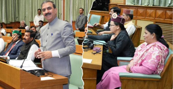 Husband-wife duo seen for the first time in Himachal Assembly, people laughed over CM's wife