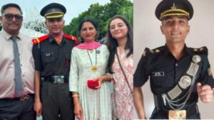 Suraj Pandit of Sarahan became Lieutenant in Army, increased the pride of Himachal in Passing Out Parade