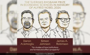 3 economists win Nobel Prize for studies on institutions and prosperity