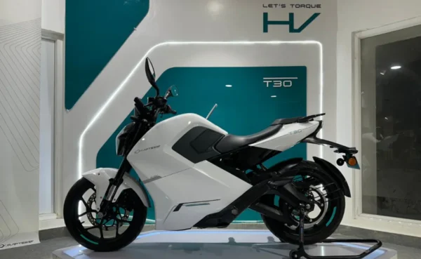 Raptee.HV launches T 30 high-voltage electric motorcycle in India - Details