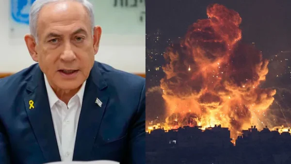 Netanyahu warns of "Gaza-like catastrophe" in video message to Lebanon