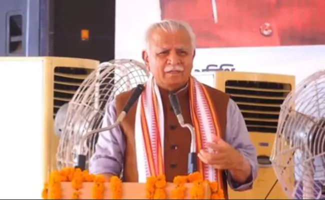 "Congress can never do...": What ML Khattar said on 3 party issues