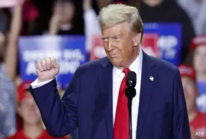 Trump on verge of landslide win, Harris cancels speech