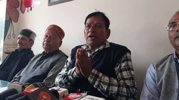 Himachal Kisan Union's newly elected Mandi District President Karamu Ram-1200x675