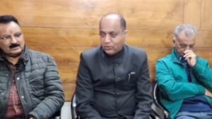 Jairam Thakur Criticizes Congress Government in Himachal, Claims Focus on Saving CPS and CM Sukhu's Chair, While Development Stalls