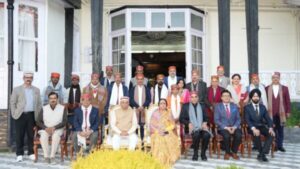 'Milan Karyakram' Held at Raj Bhavan to Celebrate Foundation Day of Uttarakhand and Jharkhand with Governor Shiv Pratap Shukla