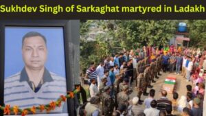 Sukhdev Singh of Sarkaghat martyred in Ladakh, last rites performed with military honors