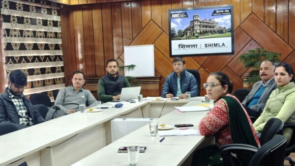 Training on State Disaster Reduction Fund Portal held in Shimla to familiarize stakeholders with new system features